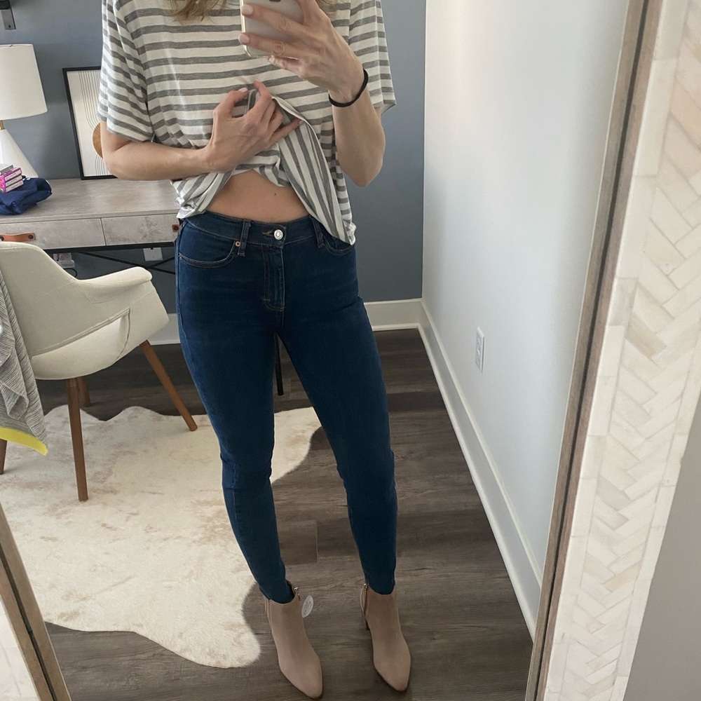 TOPSHOP Jamie Jeans Ankle Indigo Size 26 - NEW - Picture 4 of 9